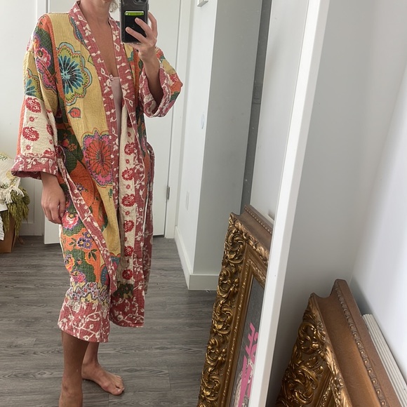 Vintage Jackets & Coats Vintage Reversible Quilted Robe Coat Poshmark